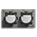 BSEED Wifi-s érintős dupla fényerő-szabályzó, 157 mm-es kristályüveg panel 16