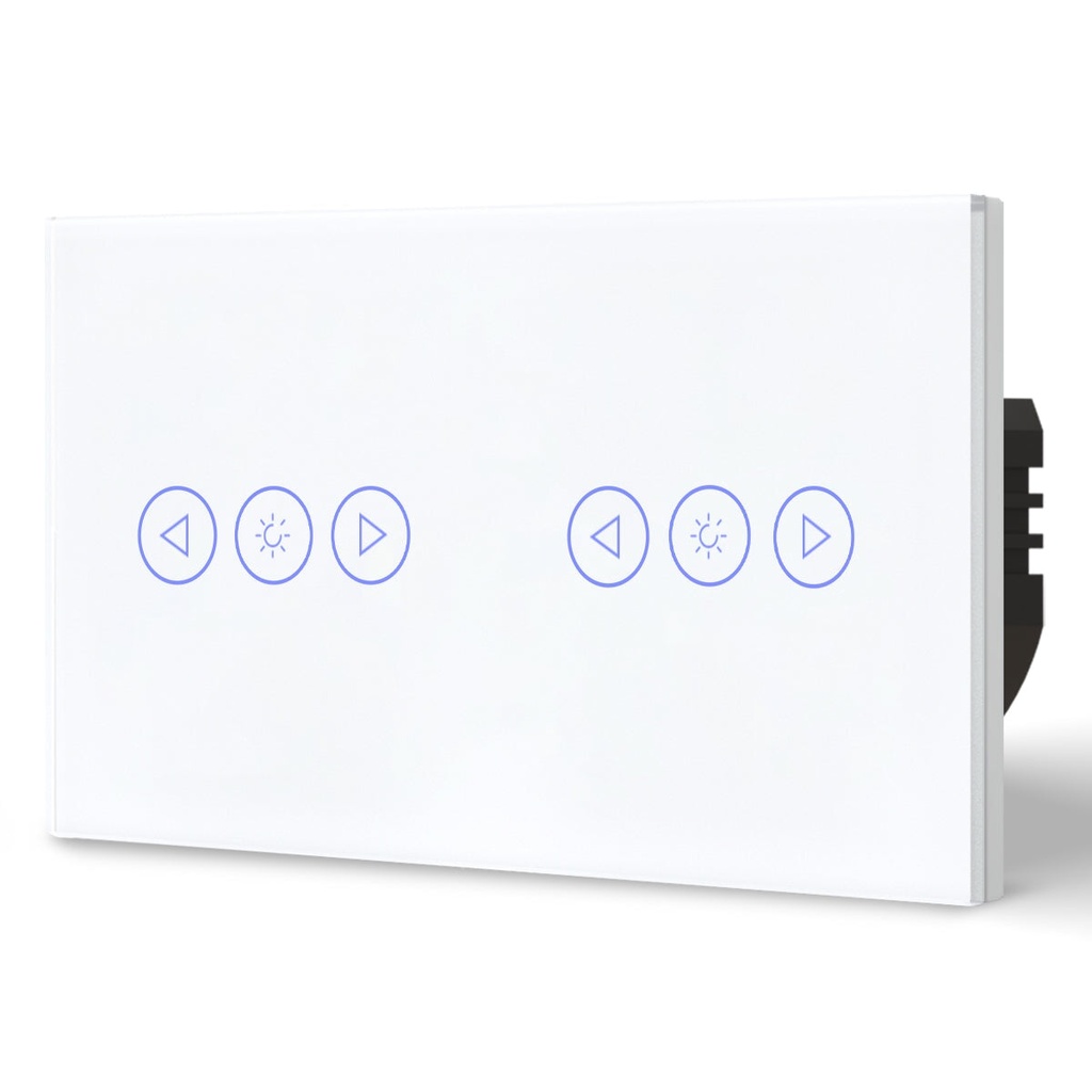 BSEED Wifi-s érintős dupla fényerő-szabályzó, 157 mm-es kristályüveg panel 17