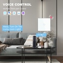 BSEED Zigbee okos villanykapcsoló (nullvezetős), 1–4 kapcsolós 1