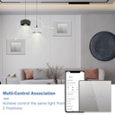 BSEED Zigbee okos villanykapcsoló (nullvezetős), 1–4 kapcsolós 12