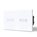 BSEED Wifi-s érintős fényerő-szabályzó redőnykapcsolóval, 157 mm 14