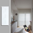 BSEED Wifi-s hármas érintős redőnykapcsoló, 228 mm-es üveg előlap 1