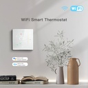 BSEED Wifi-s érintős padlófűtés-termosztát beépített LED kijelzővel, háttérvilágítással 10