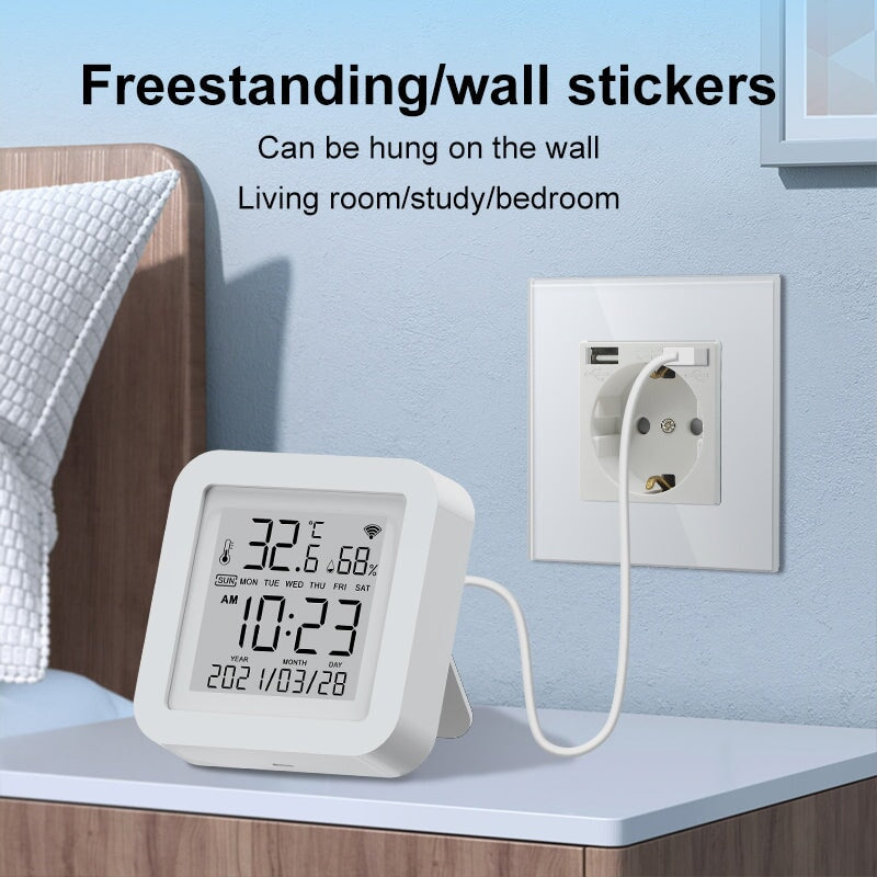 BSEED Wifi-s okos hőmérséklet- és páratartalom-érzékelő (Tuya) 5