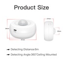 BSEED Zigbee mozgásérzékelő (PIR), éjszakai móddal 8
