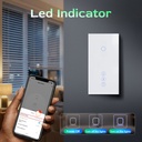 BSEED Zigbee érintős villanykapcsoló redőnykapcsolóval, függőleges kivitel 7