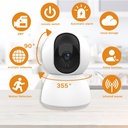 BSEED Wifi-s beltéri IP kamera (Tuya), automatikus követéssel, 2 MP / 3 MP 7