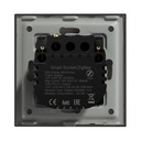 BSEED Zigbee okos EU konnektor USB + USB-C töltővel, fogyasztásméréssel 12