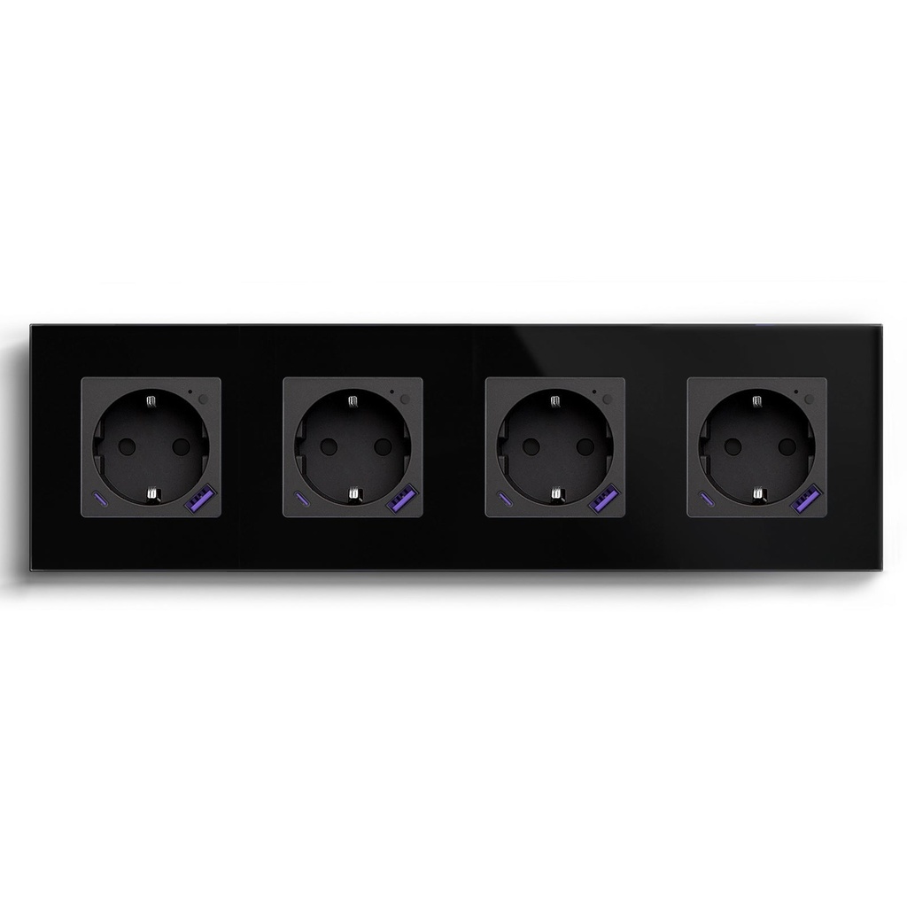 BSEED Zigbee okos EU konnektor USB + USB-C töltővel, fogyasztásméréssel 17