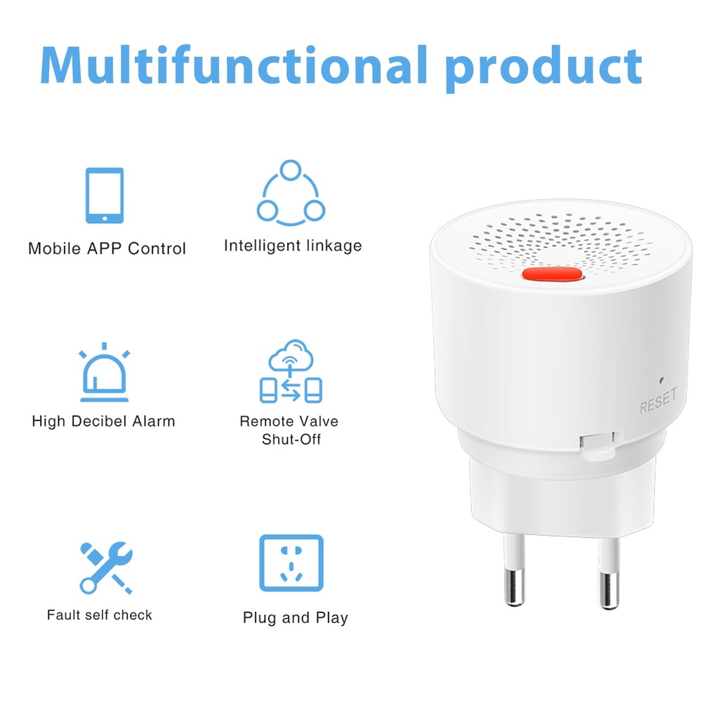 BSEED Zigbee okos gázérzékelő és riasztó (Tuya) 7