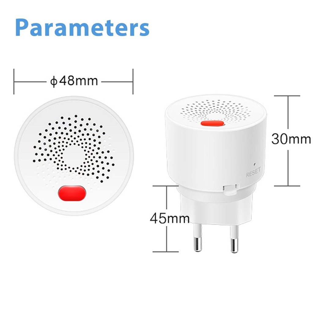 BSEED Zigbee okos gázérzékelő és riasztó (Tuya) 8