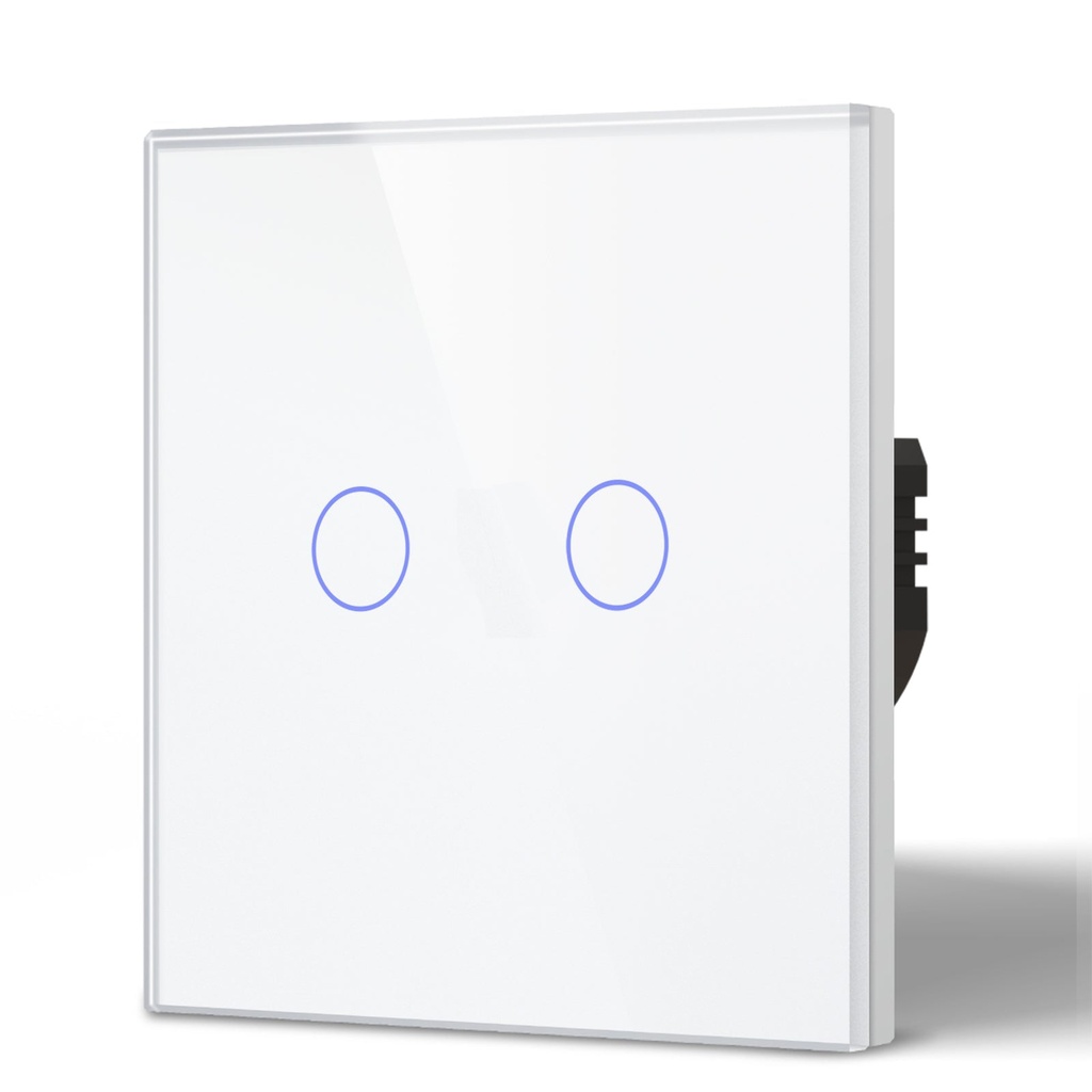 BSEED Zigbee-s okos villanykapcsoló (nullvezeték nélkül), üveg előlap 20