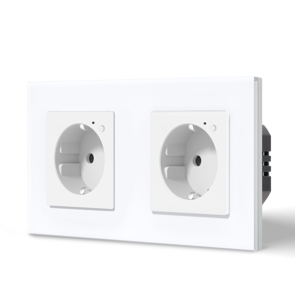 BSEED Zigbee-s okos EU konnektor fogyasztásméréssel, gyermekvédelemmel 16
