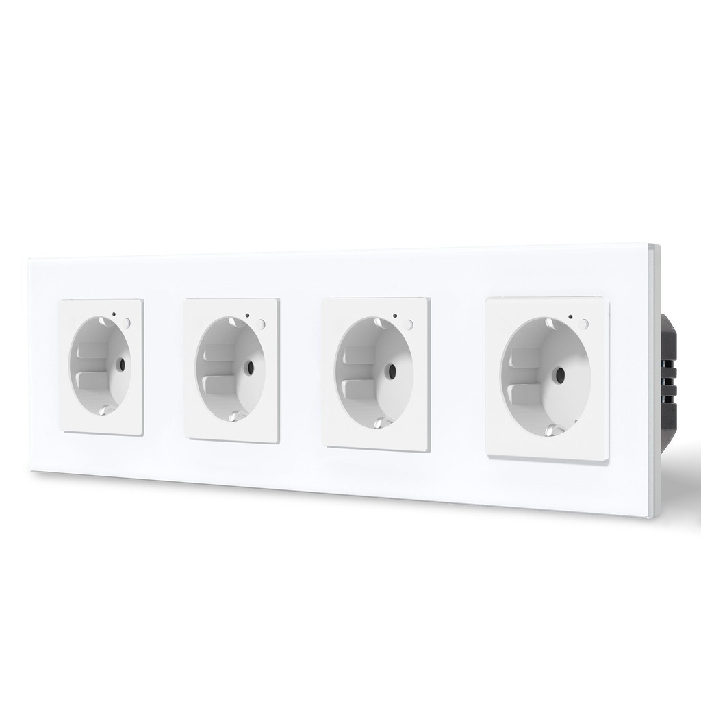 BSEED Zigbee-s okos EU konnektor fogyasztásméréssel, gyermekvédelemmel 18