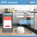 BSEED Zigbee-s okos vízszivárgás-érzékelő riasztóval 1