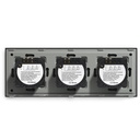 BSEED Zigbee hármas okos villanykapcsoló, 1–3 kapcsolós, 228 mm 14