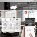 BSEED Zigbee-s érintős redőnykapcsoló, üveg előlap 2