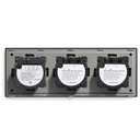 BSEED Wifi-s érintős villanykapcsoló dupla fényerő-szabályzóval, 228 mm 10