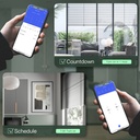 BSEED Zigbee-s érintős redőnykapcsoló, üveg előlap 6