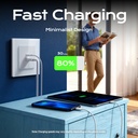 BSEED Heritage fali USB-C gyorstöltő aljzat, 65W, PD3.0 4