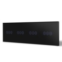 BSEED Wifi-s érintős fényerő-szabályzó és redőnykapcsoló, 299 mm-es üveg panel 9