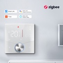 BSEED Zigbee érintős padlófűtés-termosztát forgatógombbal, LED kijelzővel 1