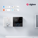 BSEED Zigbee érintős padlófűtés-termosztát forgatógombbal, LED kijelzővel 9