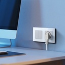 BSEED Click Wifi okos betétek és üveg keretek, szabadon kombinálható, Fehér 1