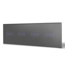 BSEED Wifi-s érintős fényerő-szabályzó és redőnykapcsoló, 299 mm-es üveg panel 15