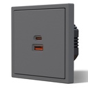 BSEED Grand 65W-os USB-C gyorstöltő aljzat, PD3.0 5