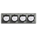 BSEED Wifi-s érintős fényerő-szabályzó és redőnykapcsoló, 299 mm-es üveg panel 16