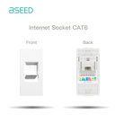 BSEED szabadon kombinálható aljzatmodulok és keret: USB, CAT, TV, HDMI (DIY) 9