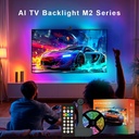 BSEED IP65 Wifi-s és Bluetooth-os LED neon TV fénycsík AI kamerával 1
