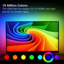 BSEED Wifi/Bluetooth okos LED neon fénycsík HDMI szinkrondobozzal 4