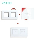 BSEED 47 mm-es üveg kapcsoló-előlap ikonnal, pótalkatrész 3