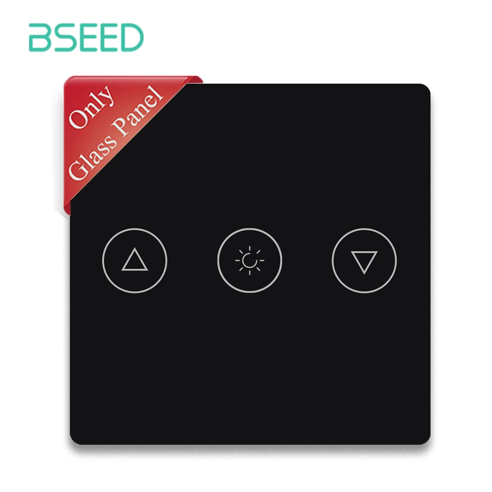 BSEED 47 mm-es üveg kapcsoló-előlap ikonnal, pótalkatrész 4