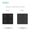 BSEED 47 mm-es üveg kapcsoló-előlap ikonnal, pótalkatrész 6