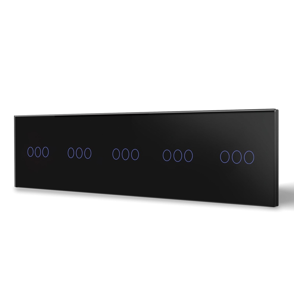 BSEED ötös Wifi-s érintős villanykapcsoló, 1–3 kapcsolós, 370 mm 5