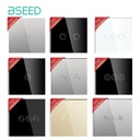BSEED 86 mm-es üveg kapcsoló-előlap ikonnal, pótalkatrész 1