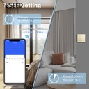 BSEED Echo Click Wifi-s okos függönykapcsoló, Tuya, Alexa és Google Assistant 2