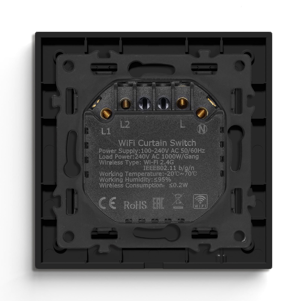 BSEED Echo Click Wifi-s okos függönykapcsoló, Tuya, Alexa és Google Assistant 6
