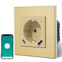 BSEED Echo Zigbee okos EU konnektor fogyasztásméréssel 10