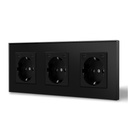 BSEED EU konnektor dupla USB-C töltővel (2,1A), üveg előlap 11