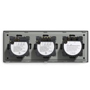 BSEED dupla Wifi-s érintős villanykapcsoló Wifi-s fényerő-szabályzóval, 228 mm 14