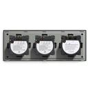 BSEED dupla Wifi-s érintős villanykapcsoló Wifi-s fényerő-szabályzóval, 228 mm 16