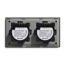 BSEED Zigbee dupla okos villanykapcsoló (nullvezeték nélkül), 157 mm 11