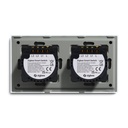 BSEED Zigbee dupla okos villanykapcsoló (nullvezeték nélkül), 157 mm 15