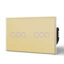 BSEED Zigbee dupla okos villanykapcsoló (nullvezeték nélkül), 157 mm 18