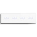BSEED Wifi-s érintős fényerő-szabályzó és redőnykapcsoló, 299 mm-es üveg panel