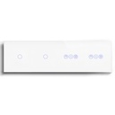 BSEED Wifi-s dupla villanykapcsoló dupla redőnykapcsolóval, 299 mm